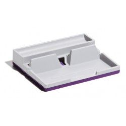 DURABLE 7613 12 VARICOLOR  7613 DESK ORGANIZER - LIGHT PURPLE